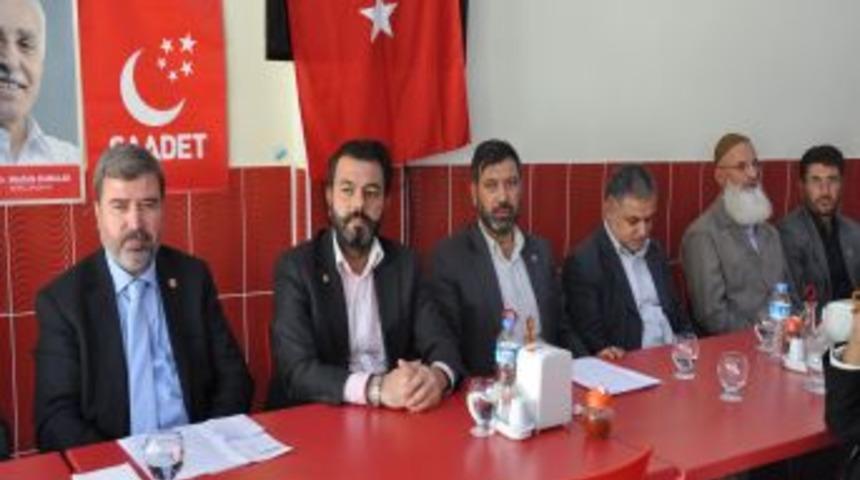 Saadet Partisi Aday Adaylarını Tarama Heyeti Kadirli'de