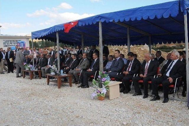 Çelikhan Anadolu İmam Hatip Lisesinin Temeli Törenle Atıldı