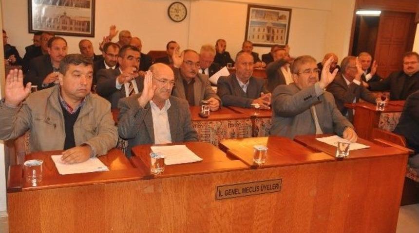 Afyonkarahisar İl Genel Meclisi Ekim Ayı &Ccedil;alışmaları Sona Erdi