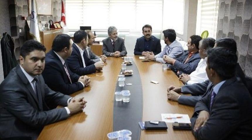 Başkan Tuna&rsquo;dan Sincan Etimesgut Sanayiciler Ve İşadamları Derneği&rsquo;ne Ziyaret
