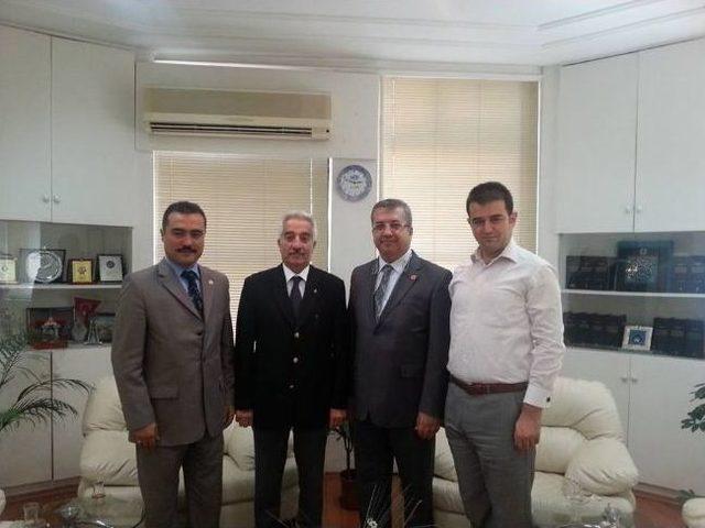T&uuml;msiad Aydın Şubesi Protokol Ziyaretlerine Devam Ediyor 1