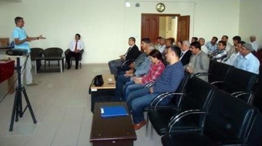 Kurtalan'da &Ccedil;ift&ccedil;i Bilgilendirme Toplantısı Yapıldı