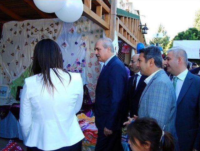 Numan Kurtulmuş Suriyelilerin Kermesini Açtı