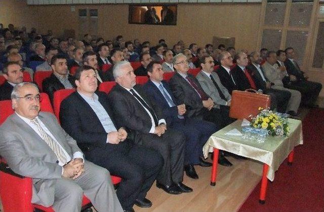 Tayyar Altıkulaç, Bafra'da Konferans Verdi