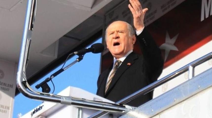 Mhp Lideri Bah&ccedil;eli: &ldquo;sayın Erdoğan, Y&uuml;ce Divan Biletin &Ccedil;oktan Kesilmiştir&rdquo;