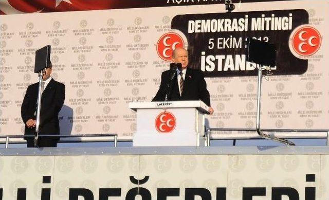 Mhp Lideri Bahçeli: “sayın Erdoğan, Yüce Divan Biletin Çoktan Kesilmiştir” 1