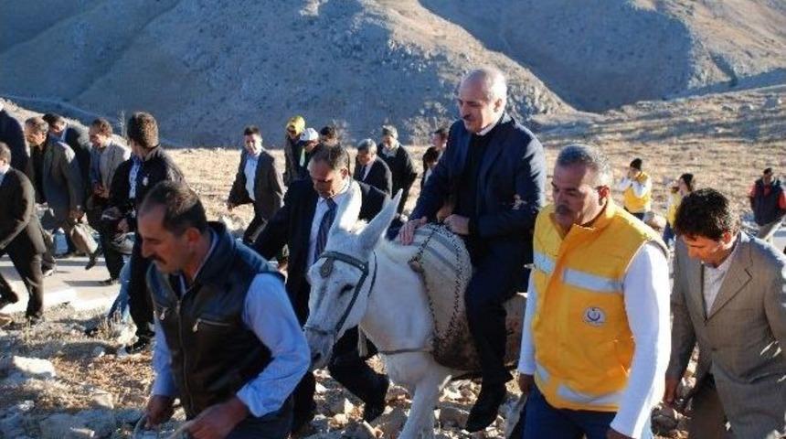 Kurtulmuş Nemrut Dağına Katır Sırtında &Ccedil;ıktı