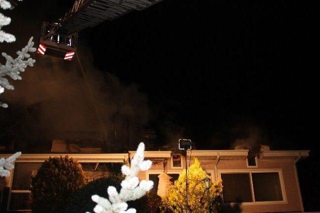 Başkentte Yangın Paniği 1