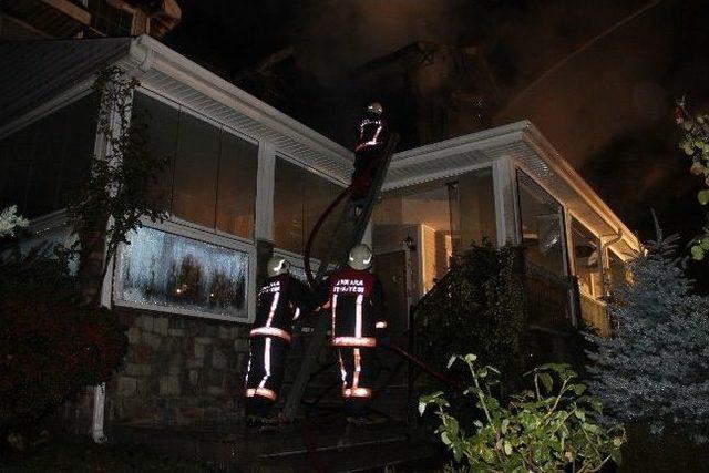 Başkentte Yangın Paniği 2