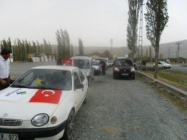 Semerkand Hacı Adaylarına Coşkulu Uğurlama