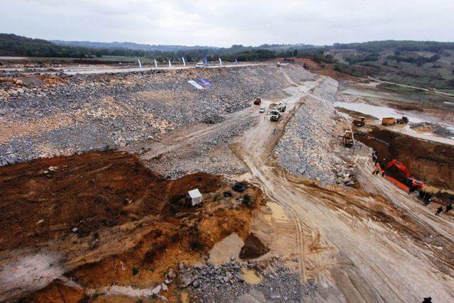 Kandıra Namazgah Barajı&rsquo;nda Su Tutulmaya Başlandı 2