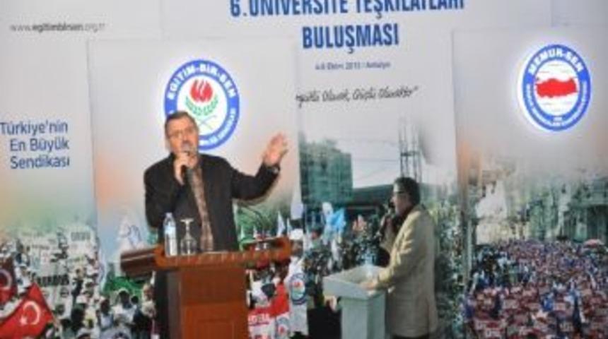 Memur-sen Genel Başkanı G&uuml;ndoğdu: