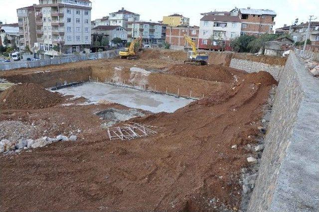 Beylikbağı Kültür Merkezi'nin Yapımı Devam Ediyor