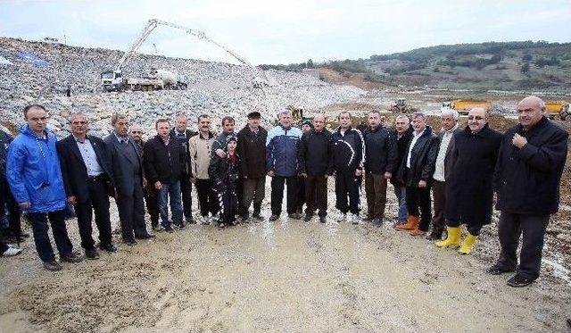 Namazgah Barajı Su Tutmaya Başladı