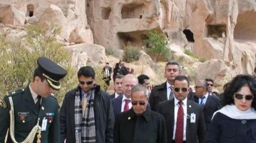 Hindistan Cumhurbaşkanı Kapadokya&rsquo;da