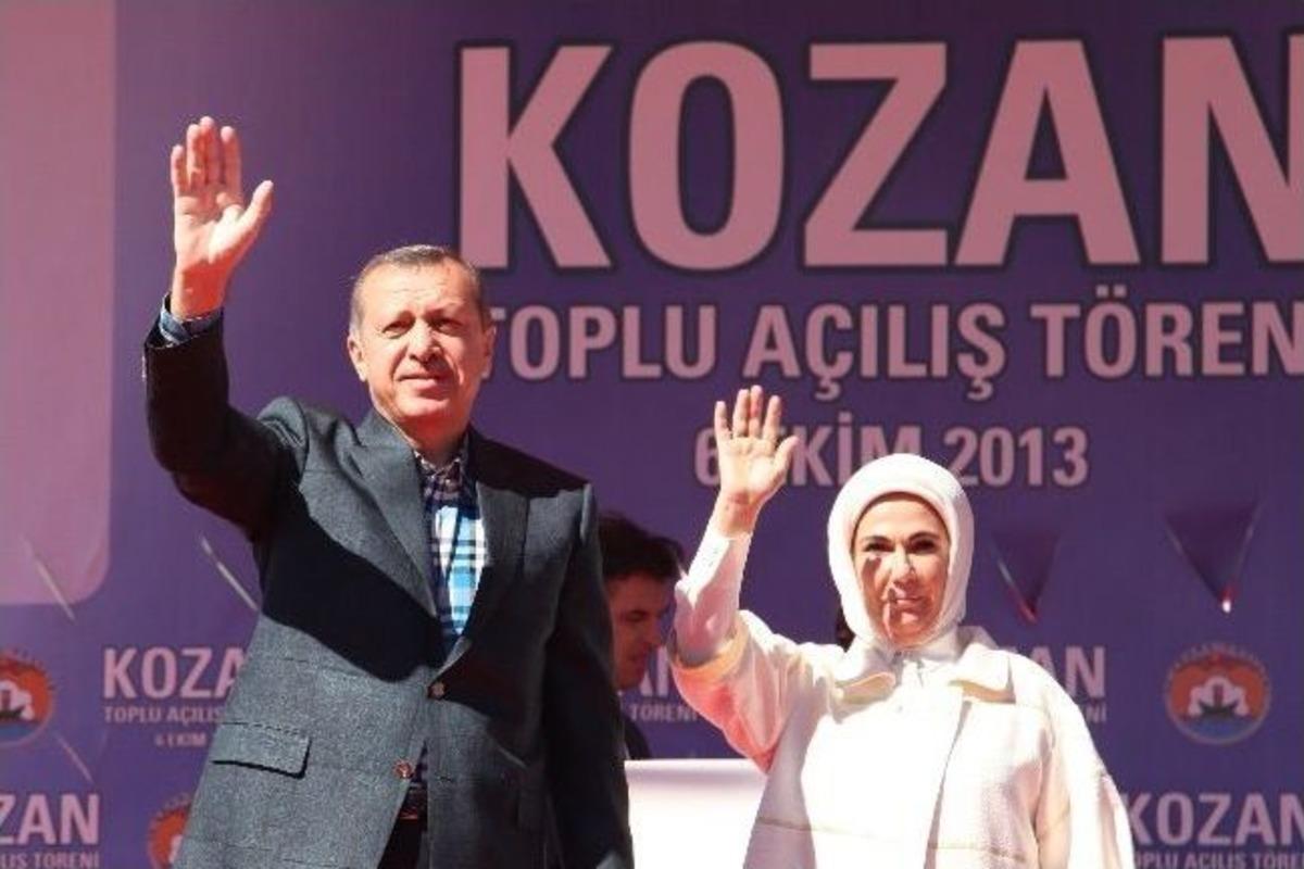 Başbakan Recep Tayyip Erdoğan, Kozan'da Toplu A&ccedil;ılış T&ouml;renine Katıldı