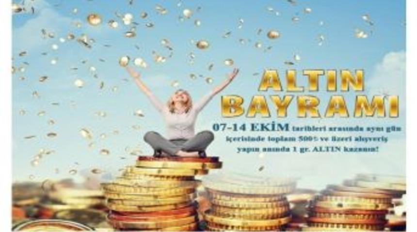Yeşilyurt Alışveriş Ve Yaşam Merkezi'nde Altın Bayramı