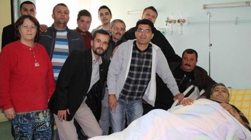 Gazeteci Kayahan &Ouml;calan Hayata Tutundu