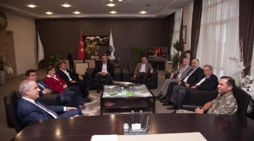 Tuğgeneral Saymaz&rsquo;dan Satso'ya İade-i Ziyaret