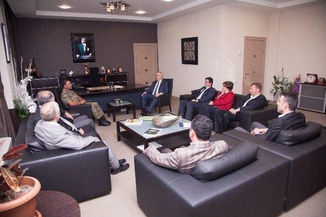 Tuğgeneral Saymaz&rsquo;dan Satso ya İade-i Ziyaret 2
