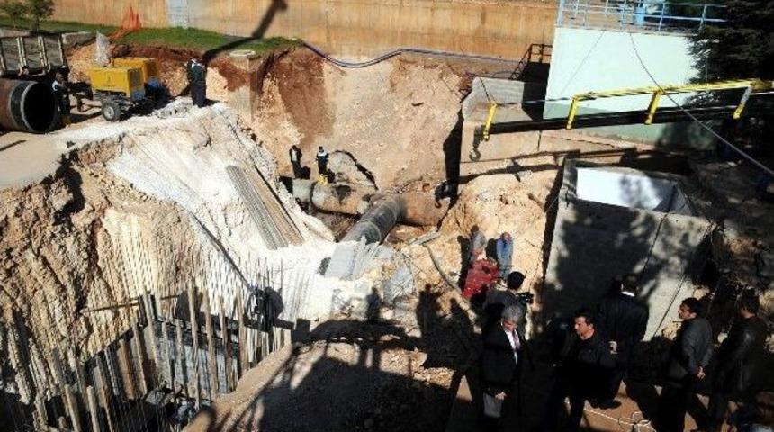 İbrahimli B&ouml;lgesinin İ&ccedil;me Suyu Ek &Ccedil;alışması Tamamlanıyor