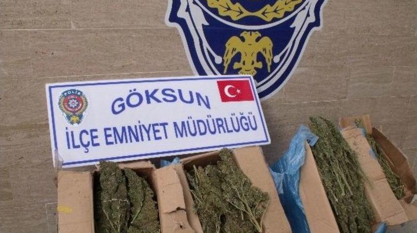 Kahramanmaraş'ta 28 Kilogram Esrar Ele Ge&ccedil;irildi