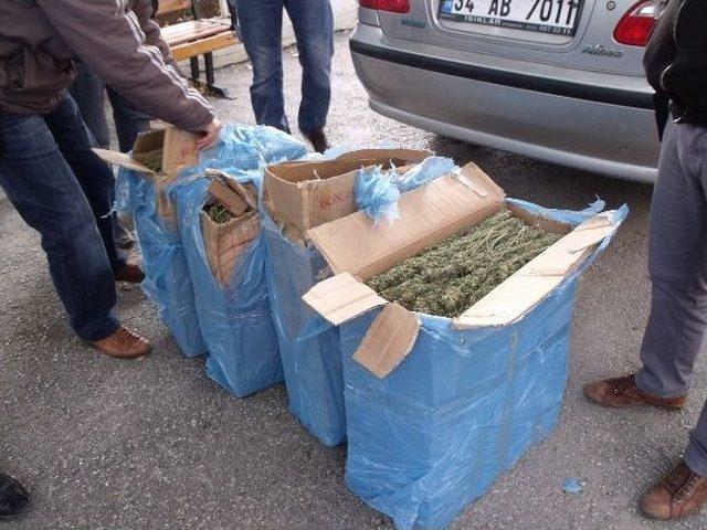 Kahramanmaraş'ta 28 Kilogram Esrar Ele Geçirildi