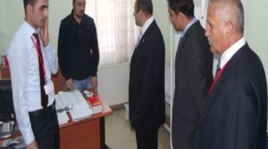 Kaymakam Kaya&rsquo;dan Hastaneye Ziyareti