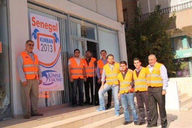 Şanlıurfa Kimse Yok Mu Derneği Gönüllüleri Senegal’de Kurban Kesecek