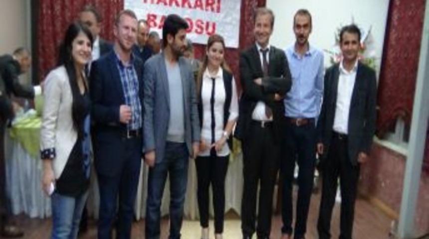 Hakkari Barosu Başkanını Se&ccedil;ti