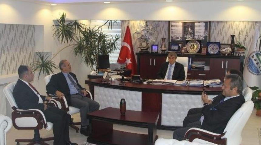 Eski Rize Ve G&uuml;m&uuml;şhane Valisi Enver Salihoğlu'ndan Dokap İdaresi&rsquo;ne Ziyaret