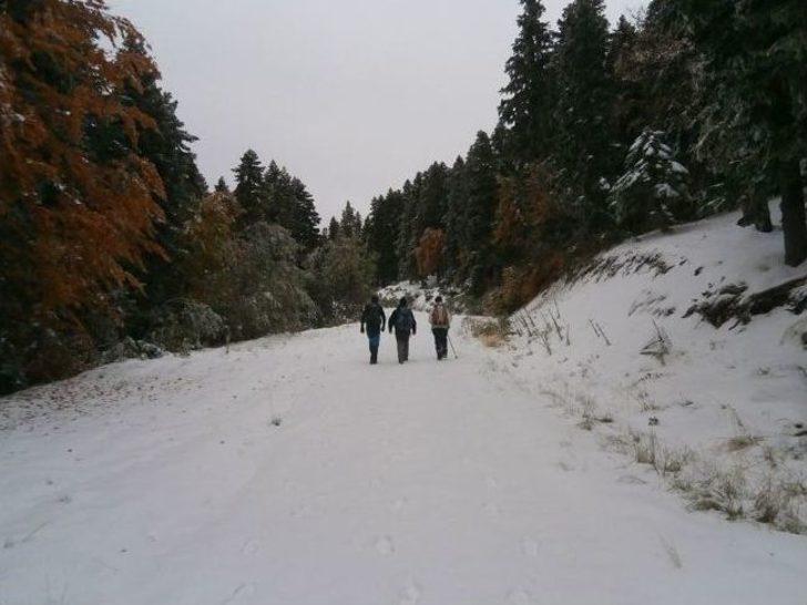 Uludağ'ın Zirvesinden Sezonun İlk Kar Manzaraları G4