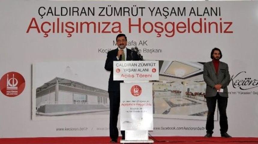 Ke&ccedil;i&ouml;ren Belediyesi Yeni Bir Z&uuml;mr&uuml;t Yaşam Alanı Daha A&ccedil;tı