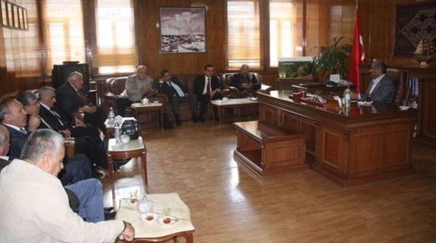 Federasyon Başkanlarından Hakkari Belediyesi&rsquo;ne Ziyaret