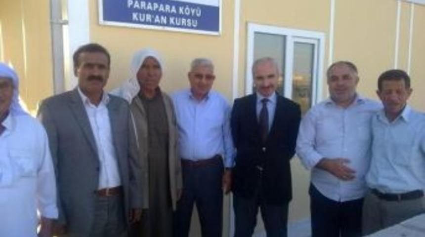 Parapara K&ouml;y&uuml;&rsquo;nde Prefabrik Kur'an Kursu Hizmete A&ccedil;ıldı