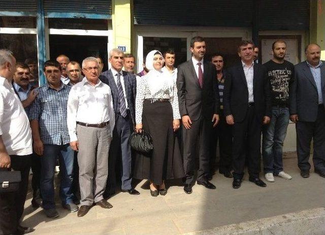 Sinanoğlu Derik İl&ccedil;esini Ziyaret Etti 2