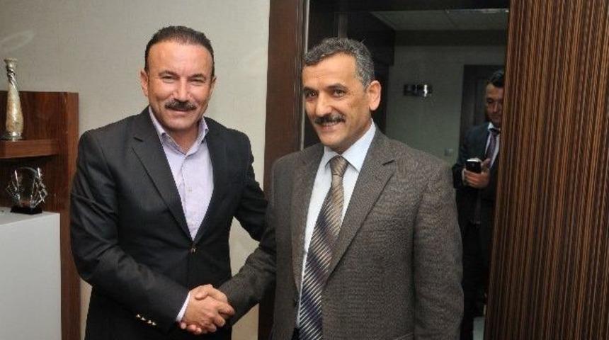 Kaymakam Kaymak'tan, Başkan Doğan'a Ziyaret