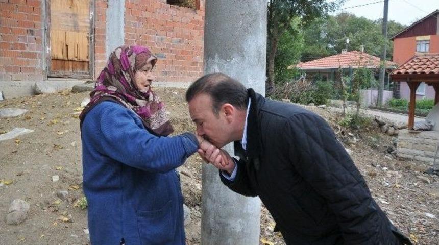 Başkan Doğan K&ouml;y Ziyaretlerini S&uuml;rd&uuml;r&uuml;yor