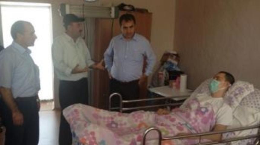 Milletvekılı Aşlık, Hayrı&rsquo;yı Zıyarete Geldı