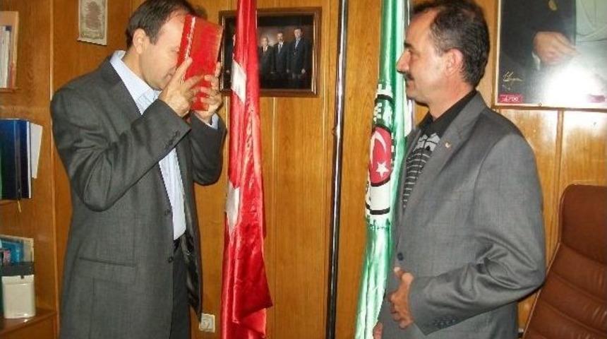 &Uuml;lk&uuml;c&uuml;lerden Şeker-iş Sendikası'na Ziyaret