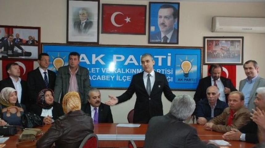 Ak Parti Karacabey İl&ccedil;e Başkanı &Ccedil;elik, Belediye Başkanlığına Talip
