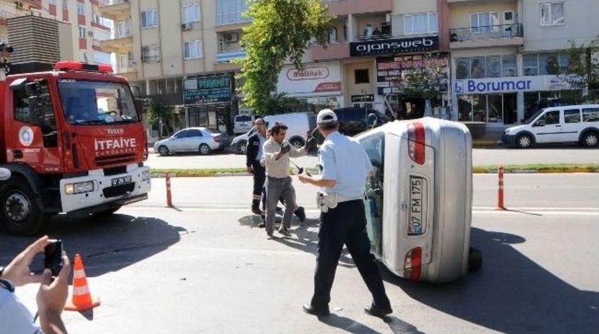 Yan Yatan Ara&ccedil;tan Yara Almadan Kurtuldu