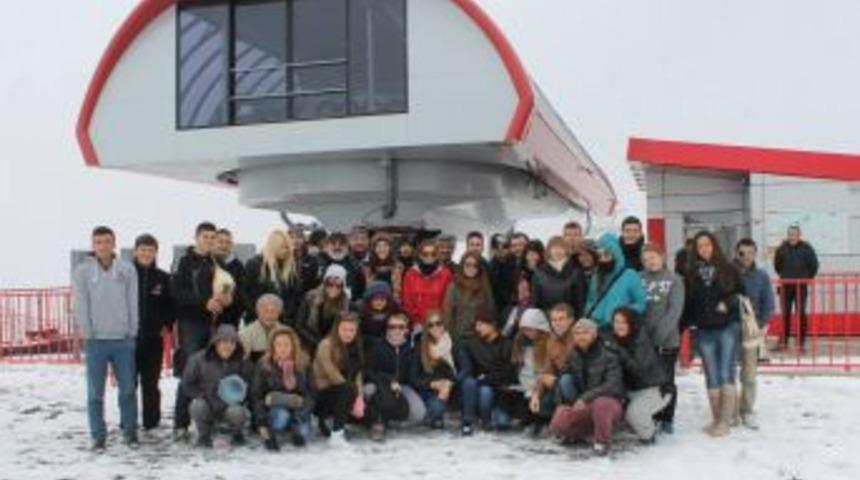 Avrupalı Gen&ccedil;ler Kayseri'yi Sevdi