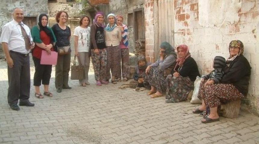 K&ouml;yl&uuml; Kızlar Bilgisayar Kursu İstedi