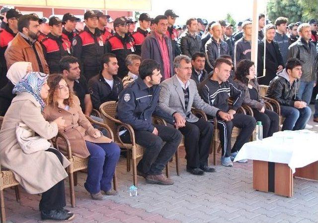 Şehit Polis Memuru İçin Tören Düzenlendi