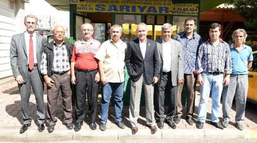 Başkan Evcilmen Muhtar Ziyaretinde