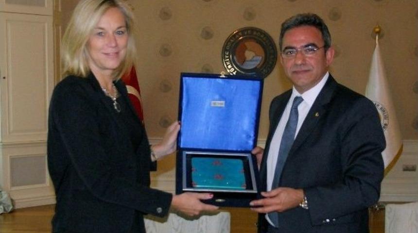 Bm Genel Sekreter Yardımcısı Kaag Tobb&rsquo;u Ziyaret Etti