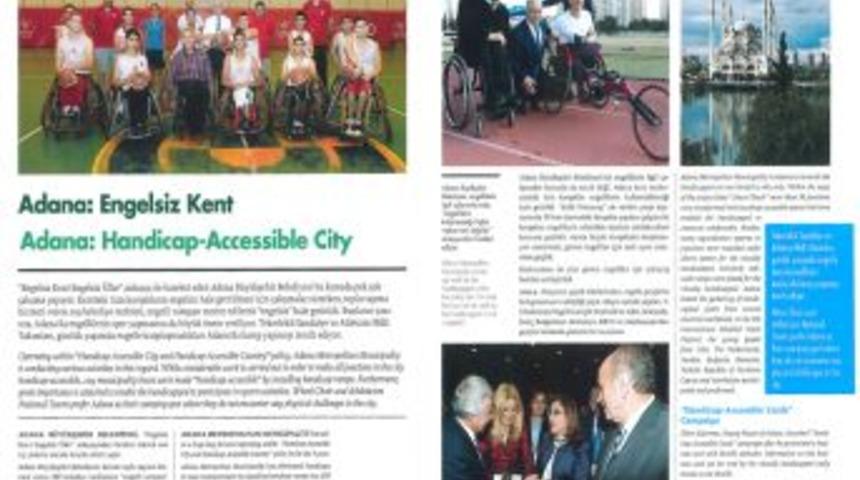 'Engelsiz Kent Adana' Newsletter Dergisinde