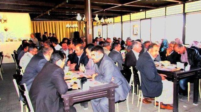 Din G&ouml;revlileri Yemekli Toplantıda Bir Araya Geldi 1