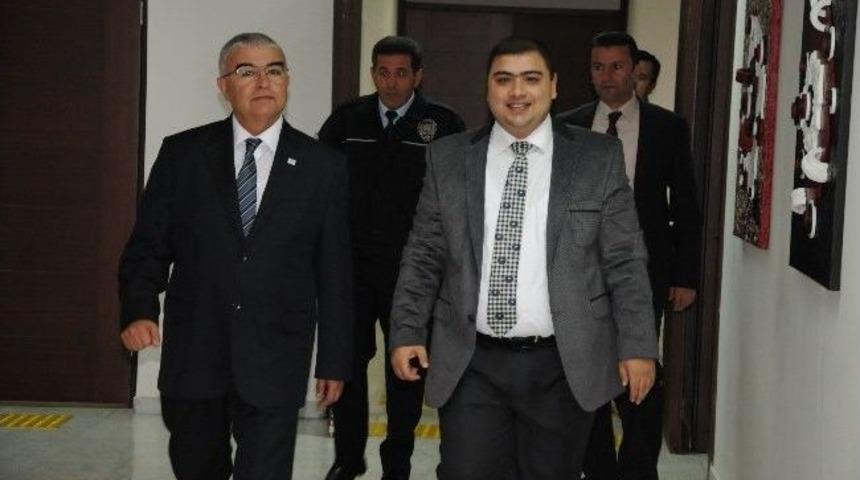 Ergene Kaymakamı Kızıltoprak&rsquo;tan Başkan Baysan&rsquo;a Ziyaret